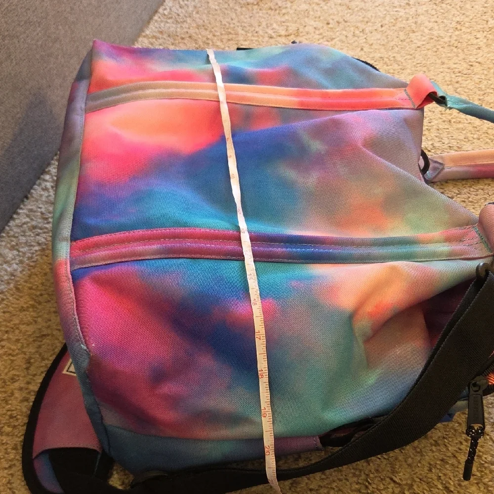 Herschel Supply Company Tie-Dye Pink & Blue Travel Duffel - Picture 4 of 12